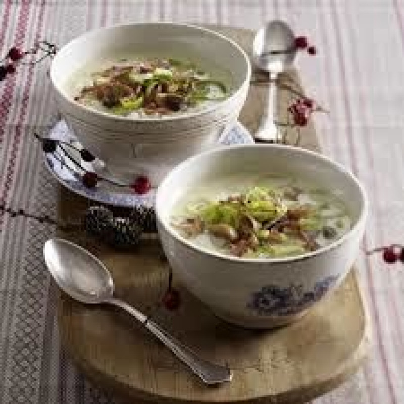 pork and leek soup