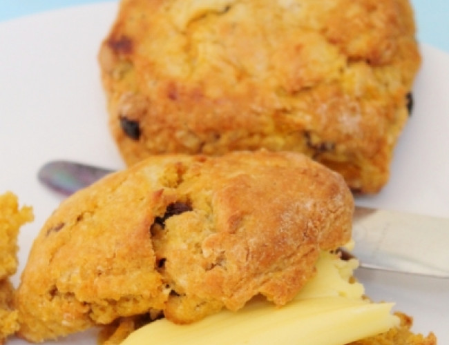 pumpkin scones reduced