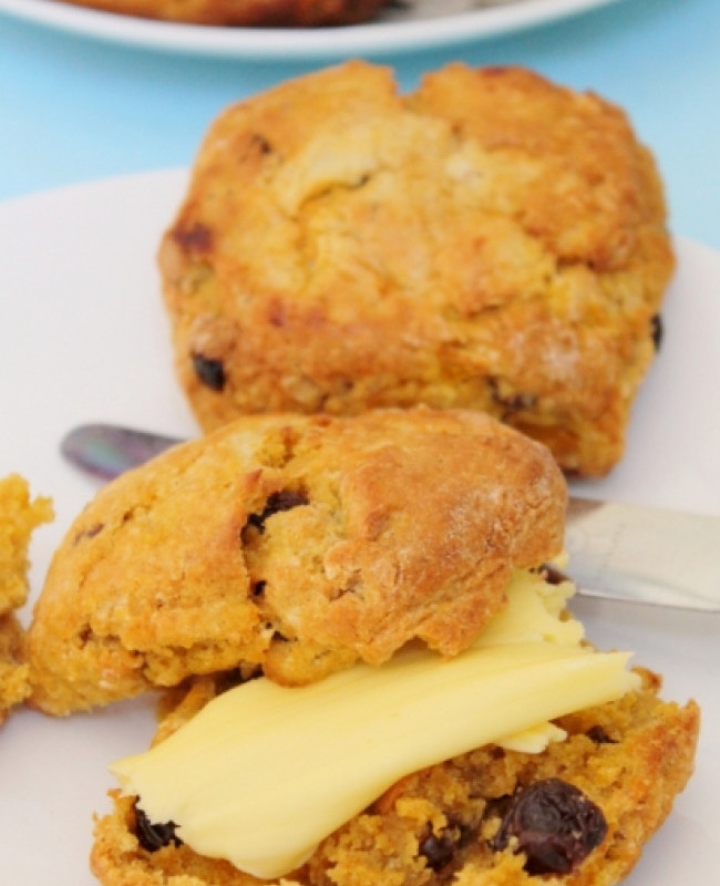 pumpkin scones reduced