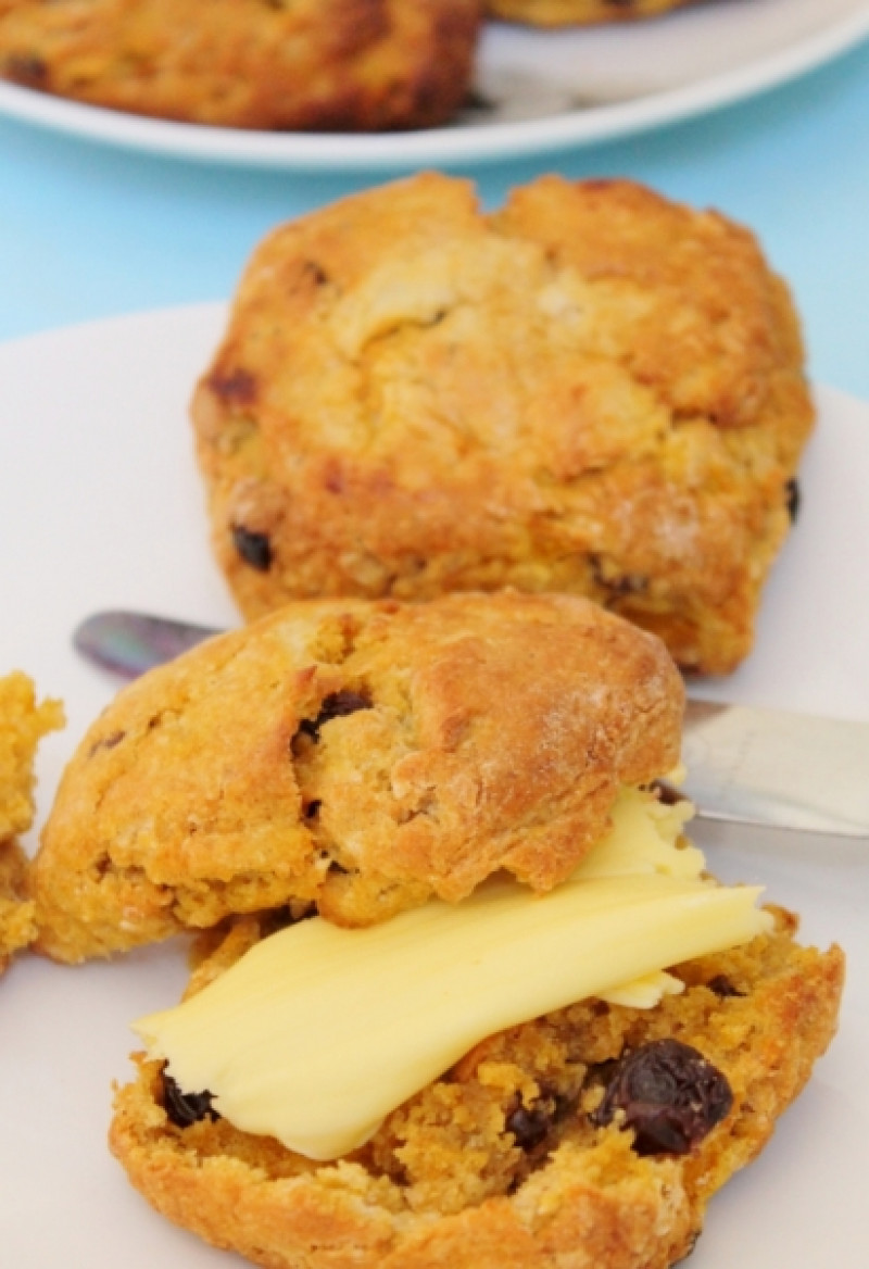 pumpkin scones reduced