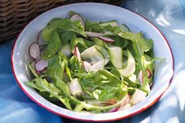 radish cucumber salad