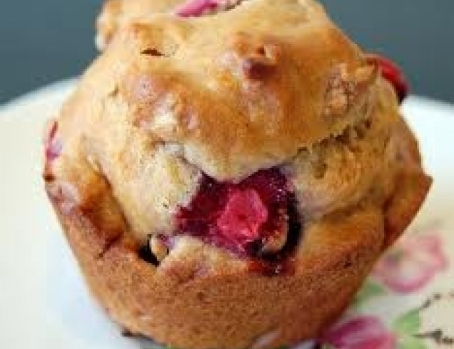 rhubabrb muffins