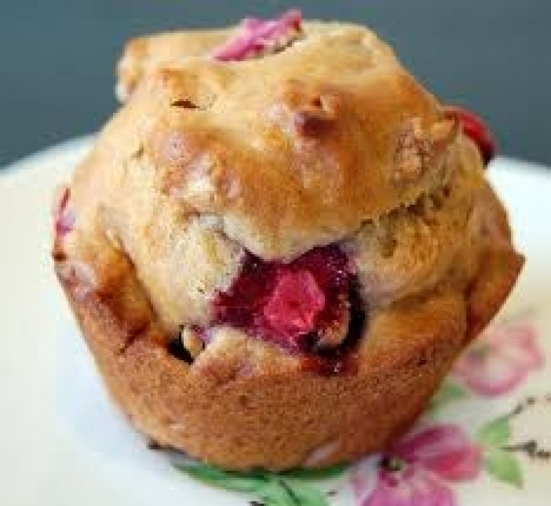 rhubabrb muffins