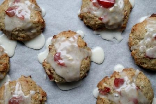 rhubarb cookies