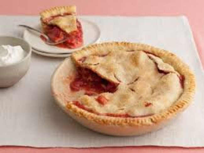 rhubarb pie