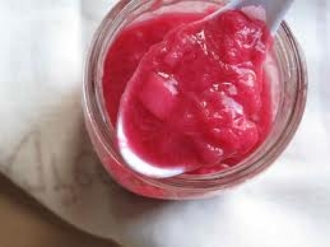 rhubarb sauce