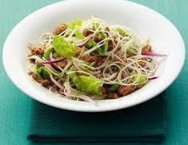 rice noodle salad