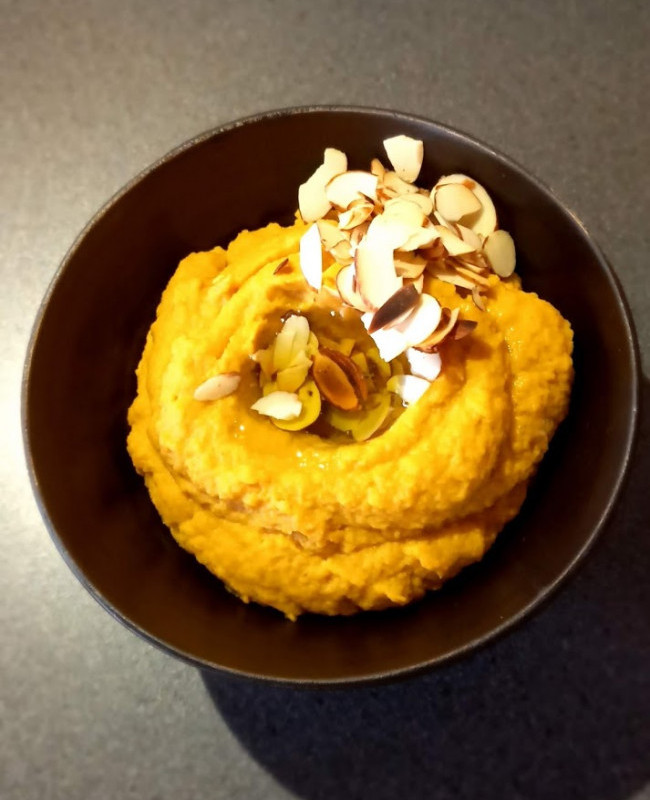 roasted carrot and cumin dip photo 002