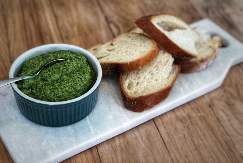 sorrel pesto