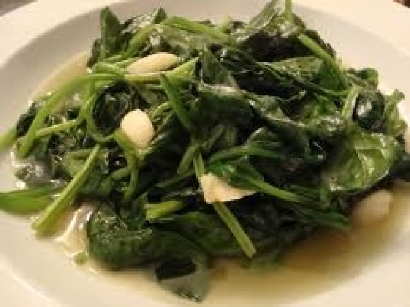 spinach w garlic