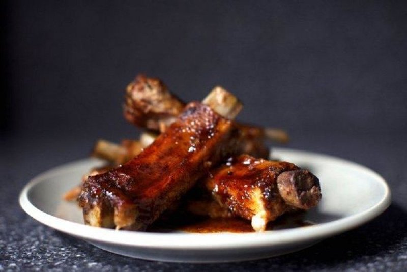 sweet n smoky pork ribs