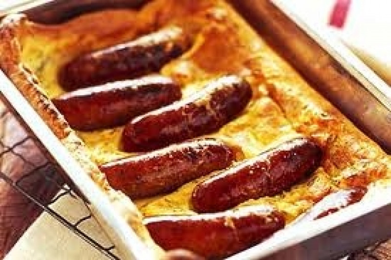 toad in the hole w sausage