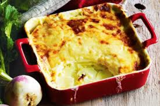 turnip gratin