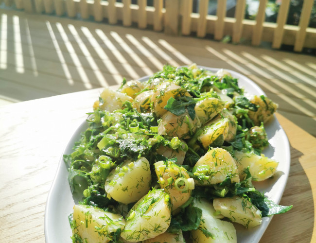 vegan potato salad