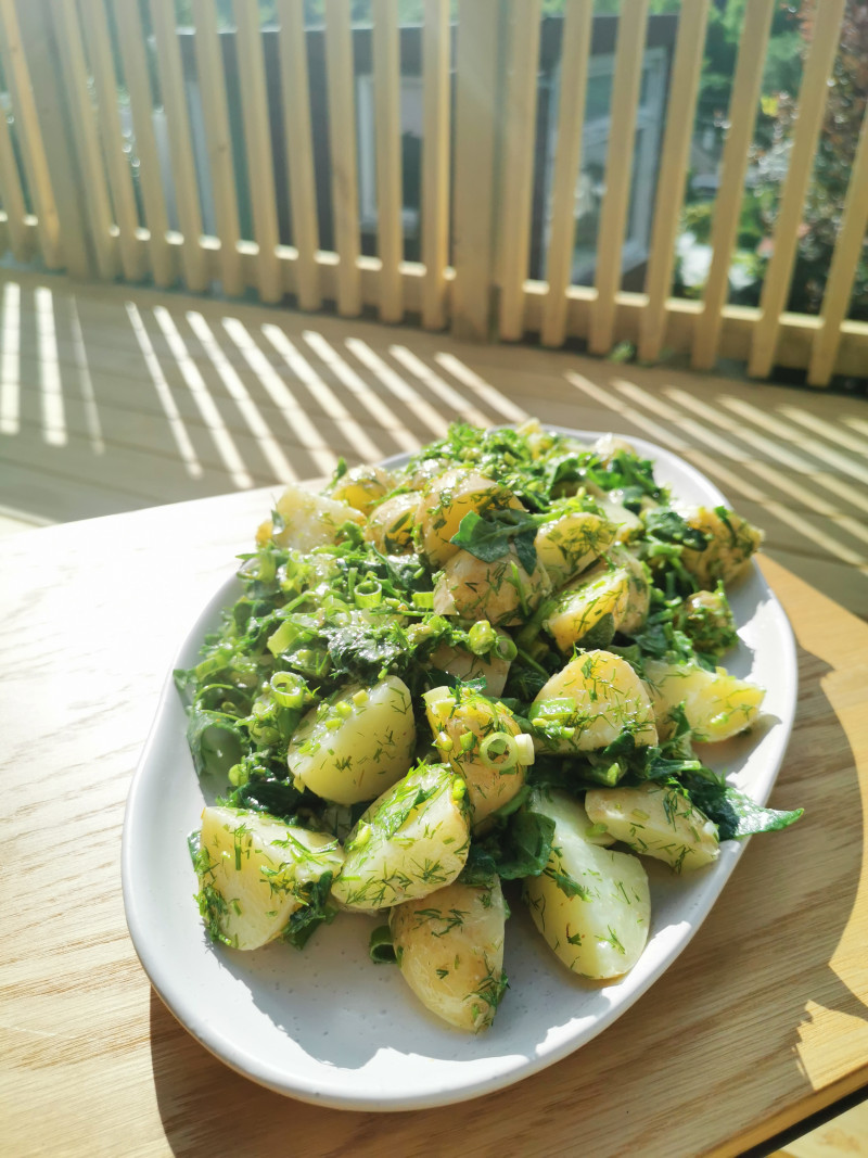 vegan potato salad