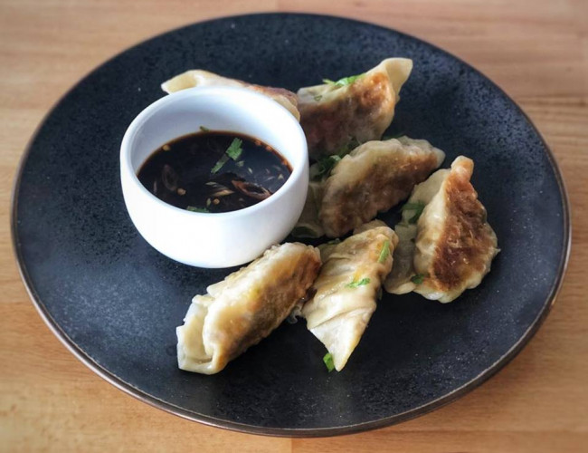 vegetarian gyoza