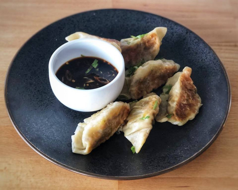 vegetarian gyoza