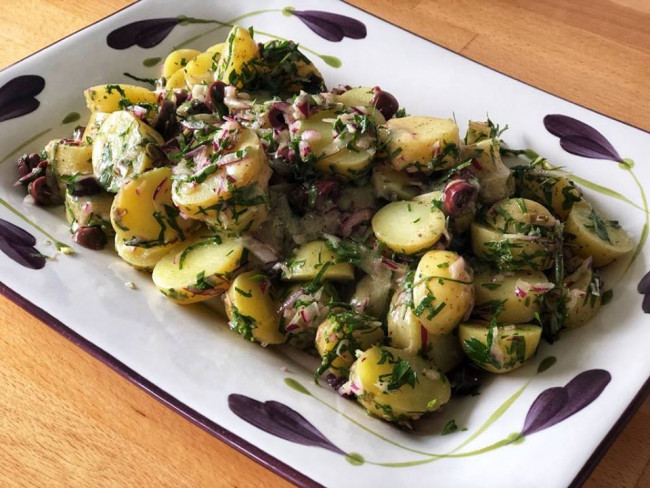 zesty new potato salad